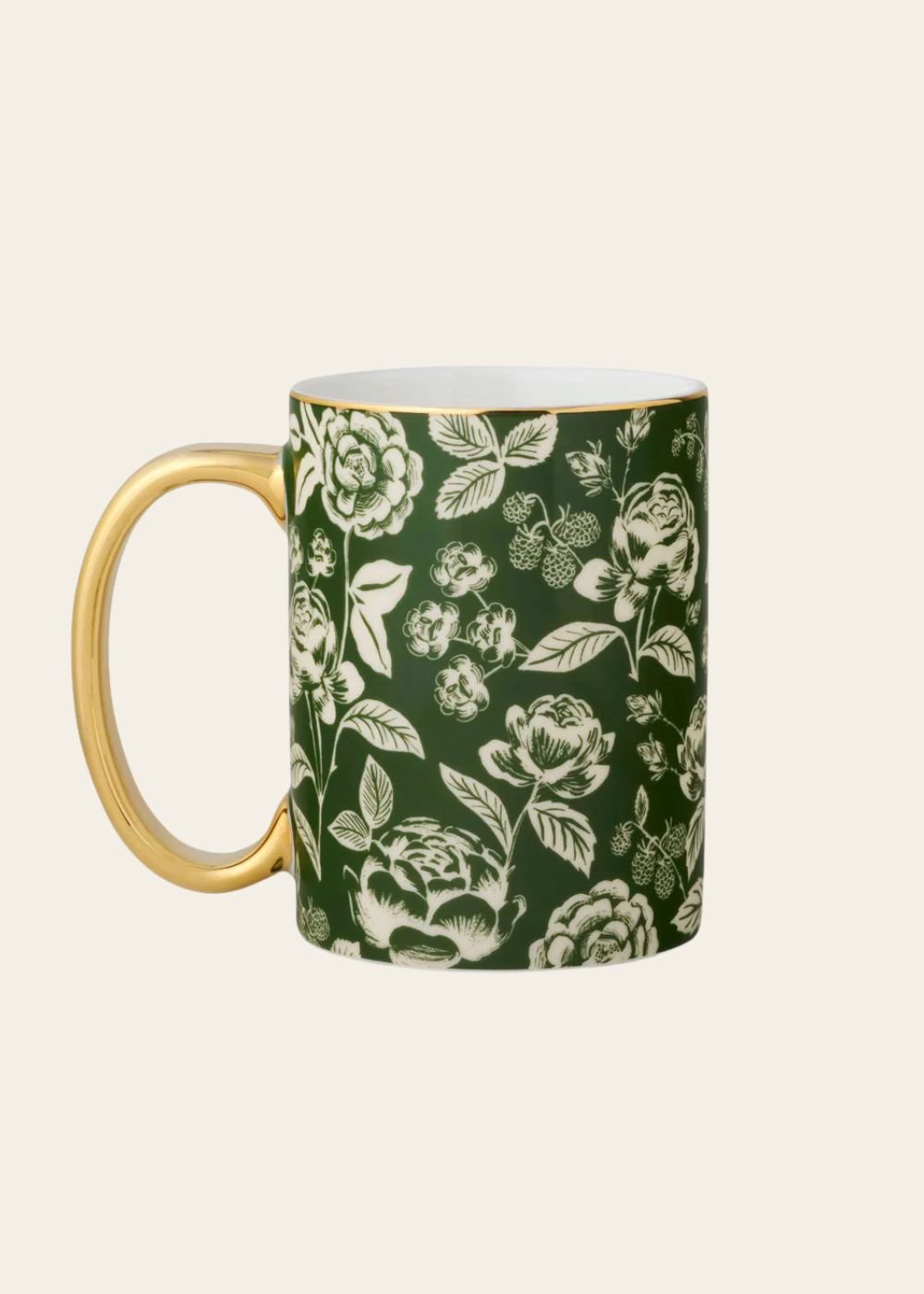 English Rose Porcelain Mug - Menagerie Farm & Flower