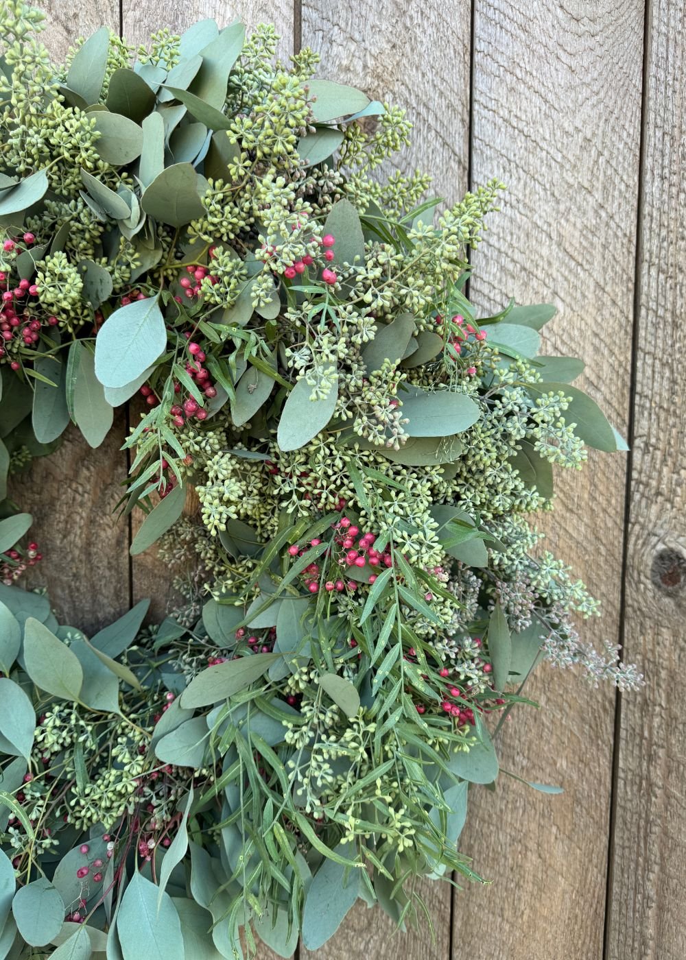 Yuletide Holiday Wreath - Menagerie Farm &amp; Flower