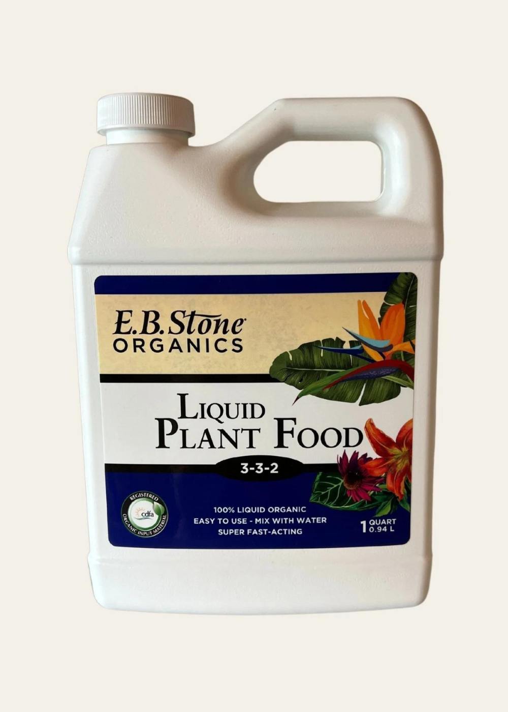 Liquid Plant Food 3-3-2 Quart - Menagerie Farm & Flower