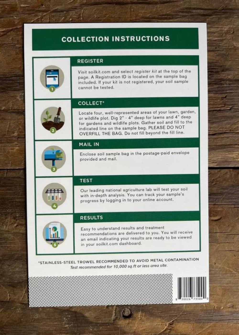 Soil Test Kit - Menagerie Farm &amp; Flower