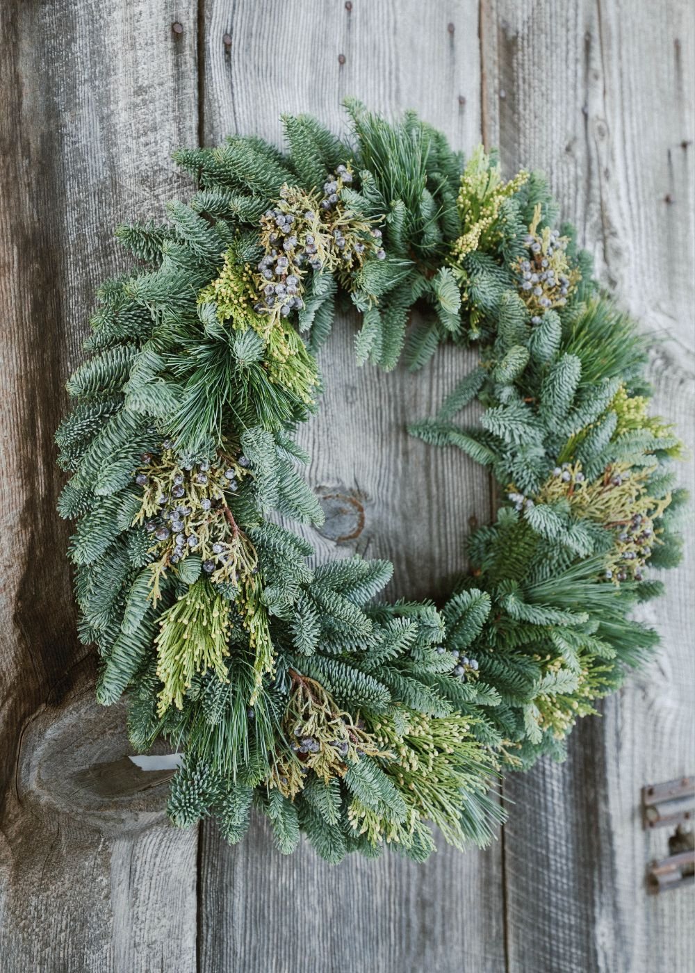 Wintergreen Holiday Wreath - Menagerie Farm &amp; Flower